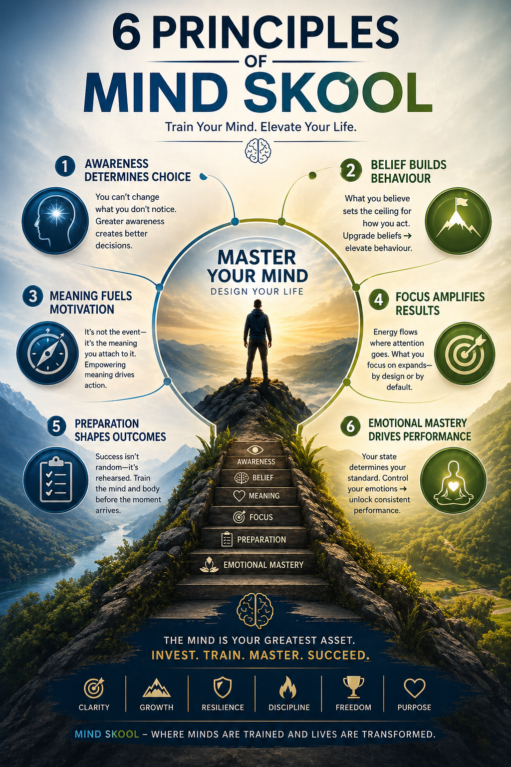 6 Principles of MIND SKOOL